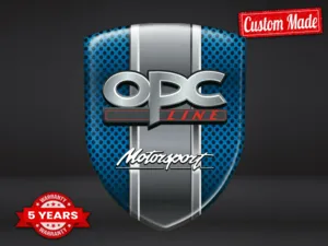 OPC Badges Auto Résistants Qualité Pro Supérieure